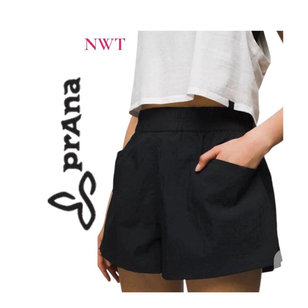 BNWT prAna Crossback Short Black Size XLarge